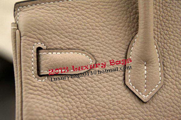Hermes Birkin 35CM 30CM Tote Bag Original Leather HB35O Grey Hermes Birkin 35CM 30CM Tote Bag Original Leather HB35O Grey