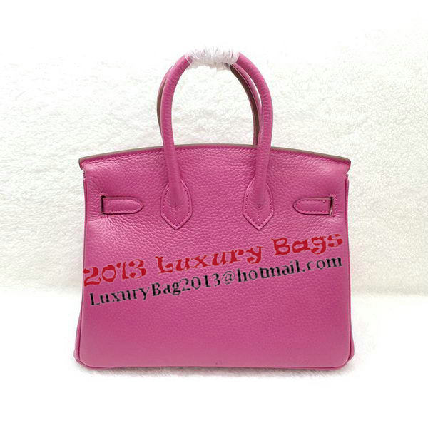 Hermes Birkin 25CM Tote Bag Original Leather H25T Rose Hermes Birkin 25CM Tote Bag Original Leather H25T Rose