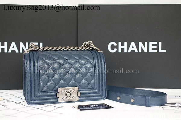 Boy Chanel mini Flap Bag Original Cannage Pattern A67085 Royal Boy Chanel mini Flap Bag Original Cannage Pattern A67085 Royal