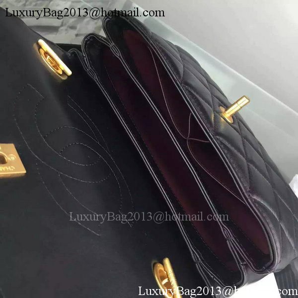 Chanel Classic Top Flap Bag Black Original Leather A98079 Gold Chanel Classic Top Flap Bag Black Original Leather A98079 Gold