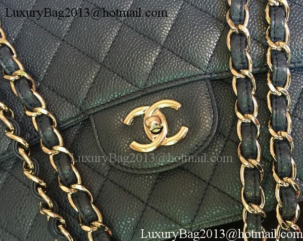 Chanel Jumbo Double Flaps Bag Blue Cannage Pattern A36097 Silver Chanel Jumbo Double Flaps Bag Blue Cannage Pattern A36097 Silver