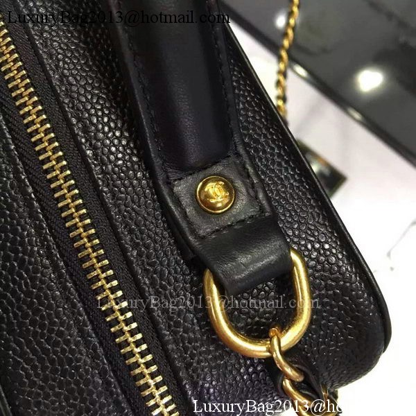 Chanel Shoulder Bag Original Calfskin Leather CHA6678 Black Chanel Shoulder Bag Original Calfskin Leather CHA6678 Black