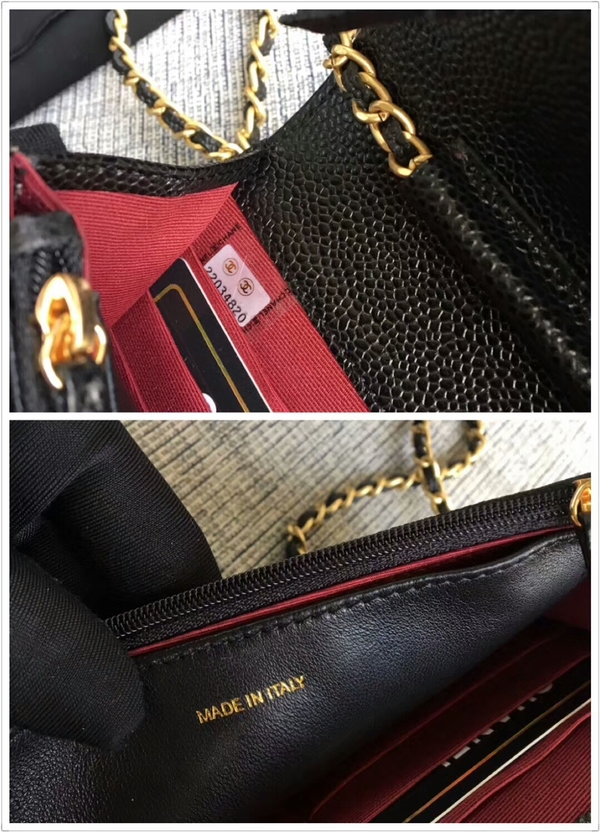 Boy Chanel WOC Flap Bag Original Calfskin Leather CHA6040 Black Boy Chanel WOC Flap Bag Original Calfskin Leather CHA6040 Black