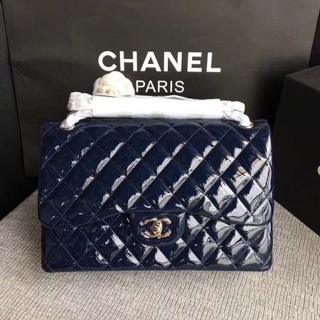 Chanel Classic Flap Bag Original Leather A1113 Royal Chanel Classic Flap Bag Original Leather A1113 Royal