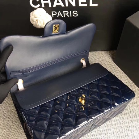 Chanel Classic Flap Bag Original Leather A1113 Royal Chanel Classic Flap Bag Original Leather A1113 Royal