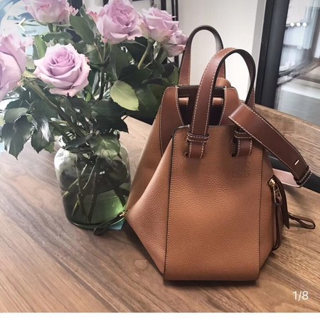 Loewe Hammock Small Bag Original Leather A9127 Brown Loewe Hammock Small Bag Original Leather A9127 Brown