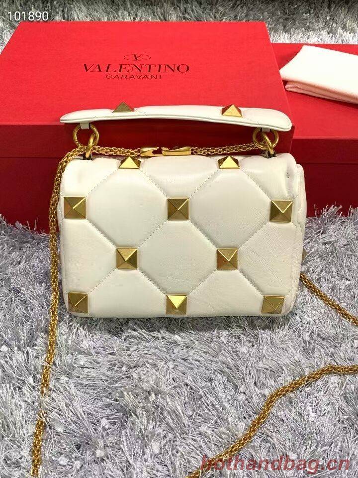 Valentino mini Garavani Roman Stud V2061 white Valentino mini Garavani Roman Stud V2061 white