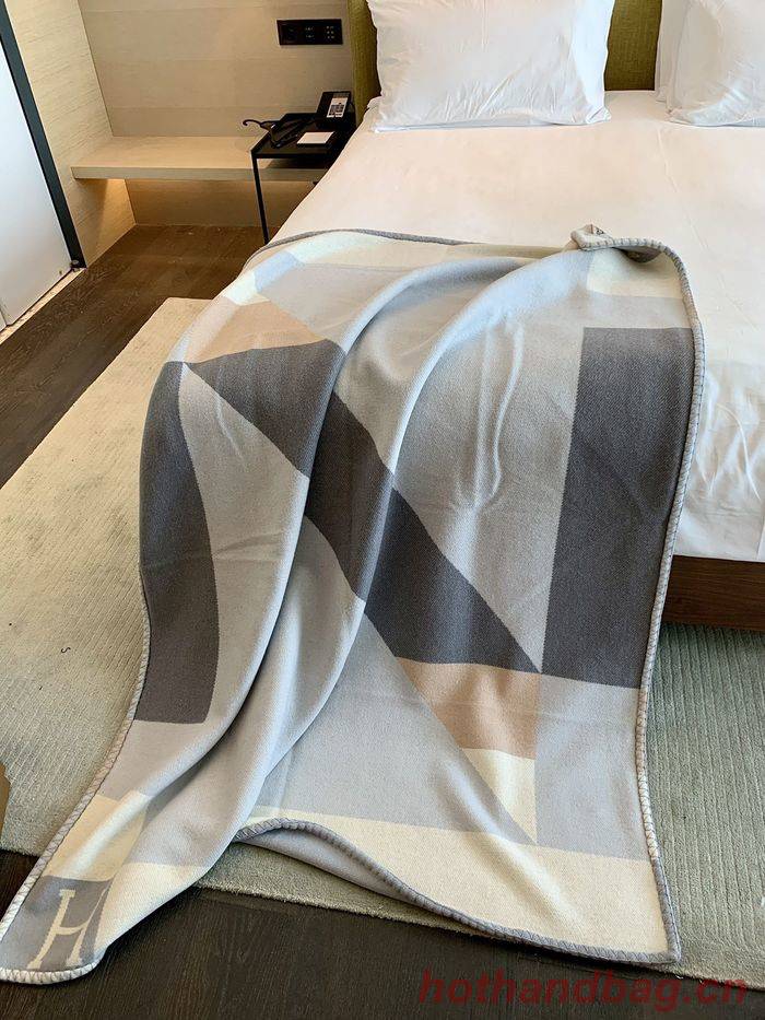 Hermes Lambswool&Cashmere Shawl&Blanket HMB00008 Hermes Lambswool&Cashmere Shawl&Blanket HMB00008