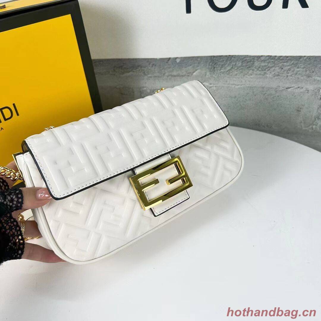 Fendi Baguette Beige nappa leather bag F0881 Beige Fendi Baguette Beige nappa leather bag F0881 Beige
