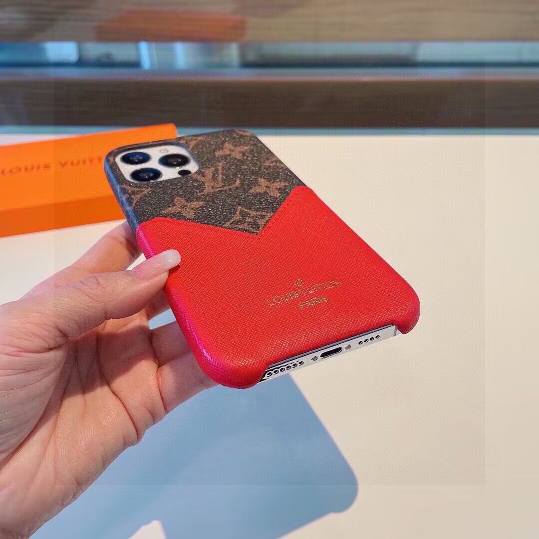 Louis Vuitton iPhone Case 869304 Red Louis Vuitton iPhone Case 869304 Red