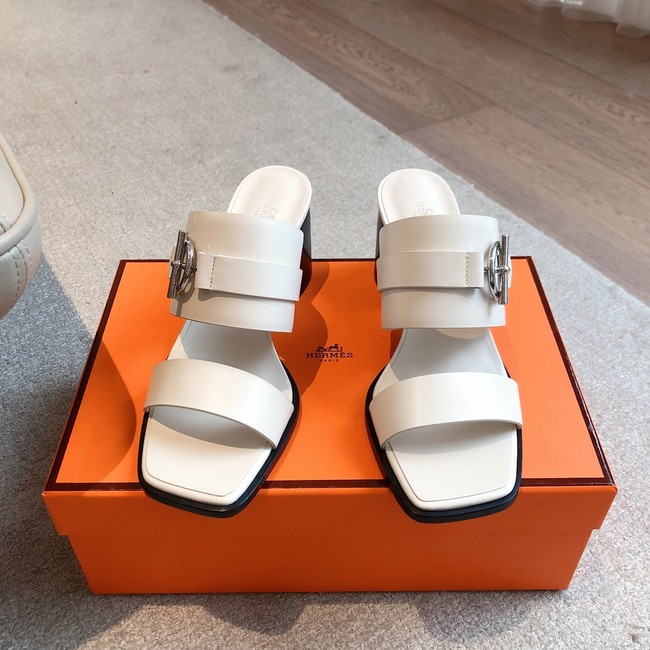 Hermes WOMENS SANDAL Heel 6.5CM 55861-3