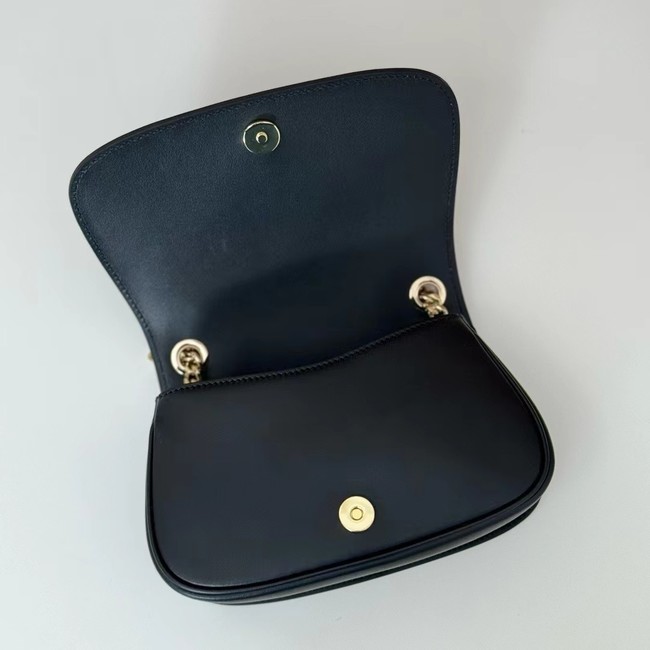 GUCCI BLONDIE SMALL SHOULDER BAG 815711 BLACK