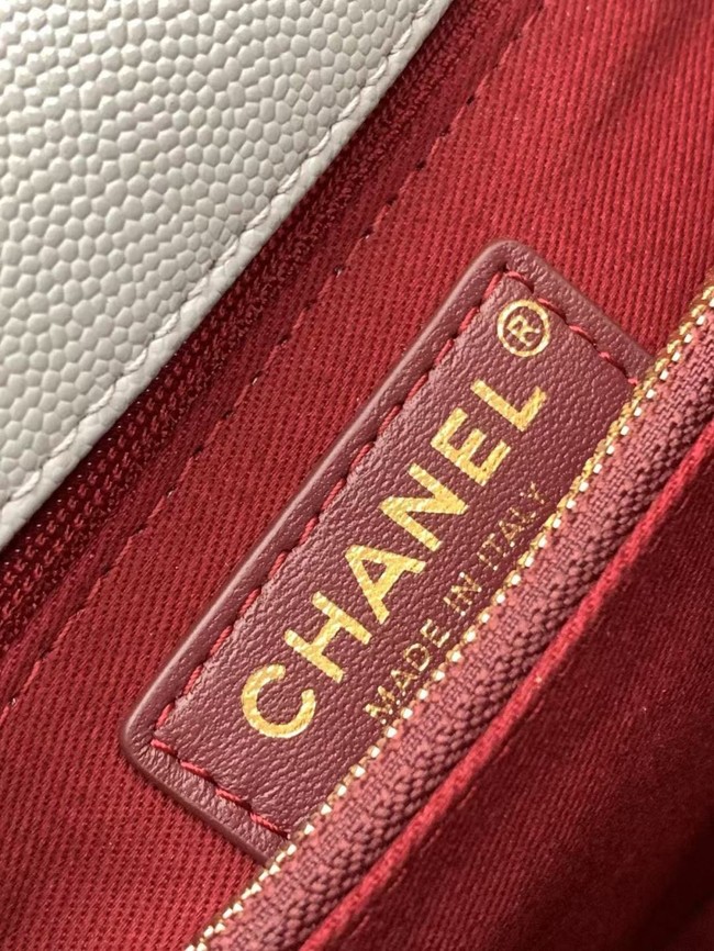 Chanel LARGE FLAP BAG WITH TOP HANDLE 92991-10