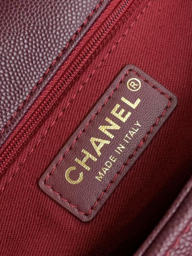 Chanel LARGE FLAP BAG WITH TOP HANDLE 92991-7