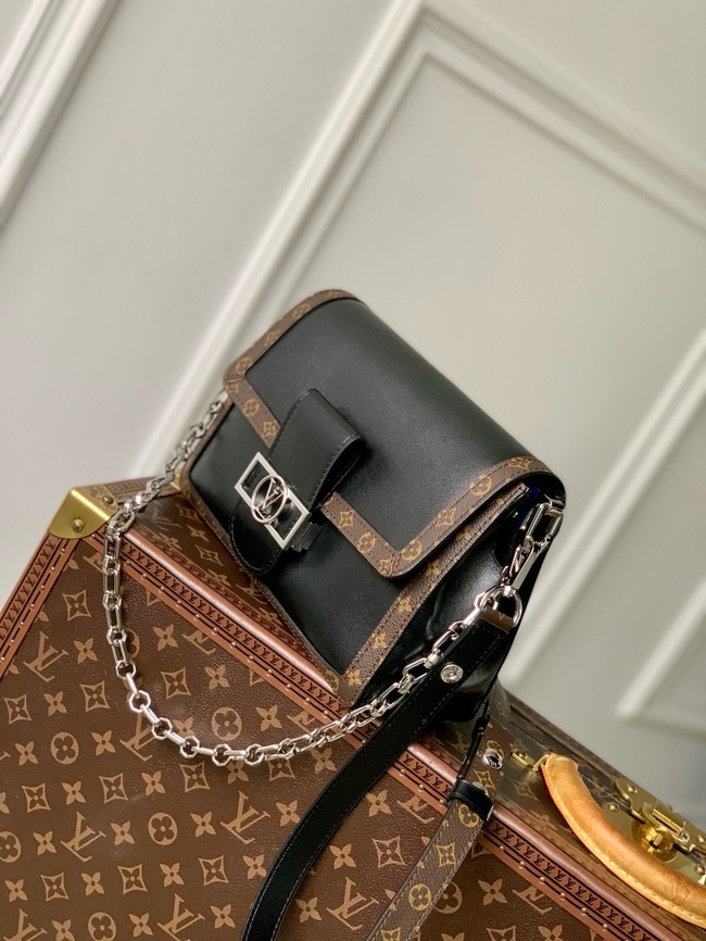 Louis Vuitton Dauphine Soft Vibe MM M13450 BLACK
