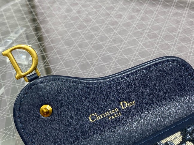 Dior Saddle Bloom Card Holder S5611CDG