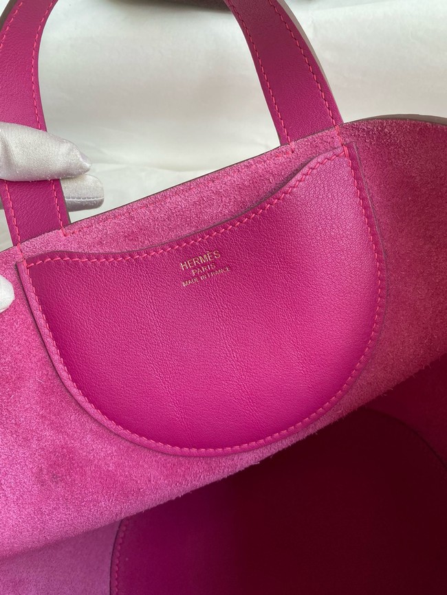 Hermes in the loop Togo Leather Bag H3369-5