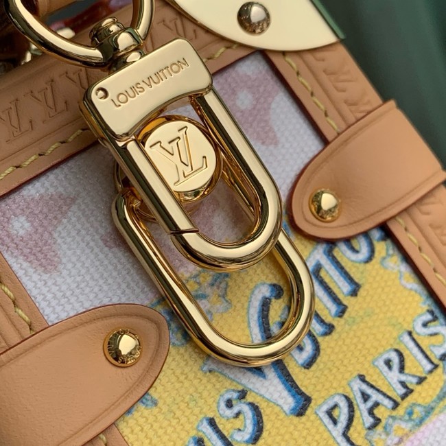 Louis Vuitton NEW Side Trunk MM M14606 Monogram Dune