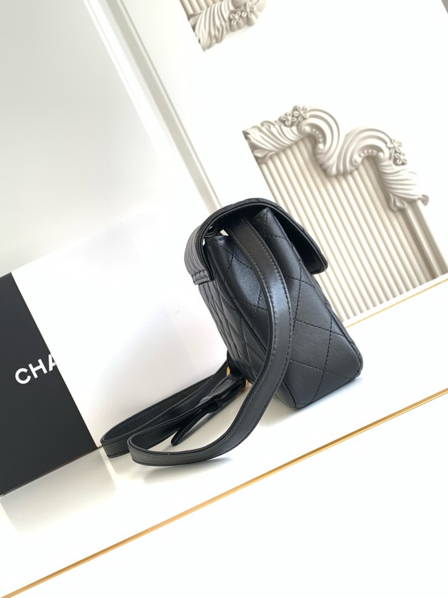 Chanel MINI FLAP BAG AS4679A BLACK