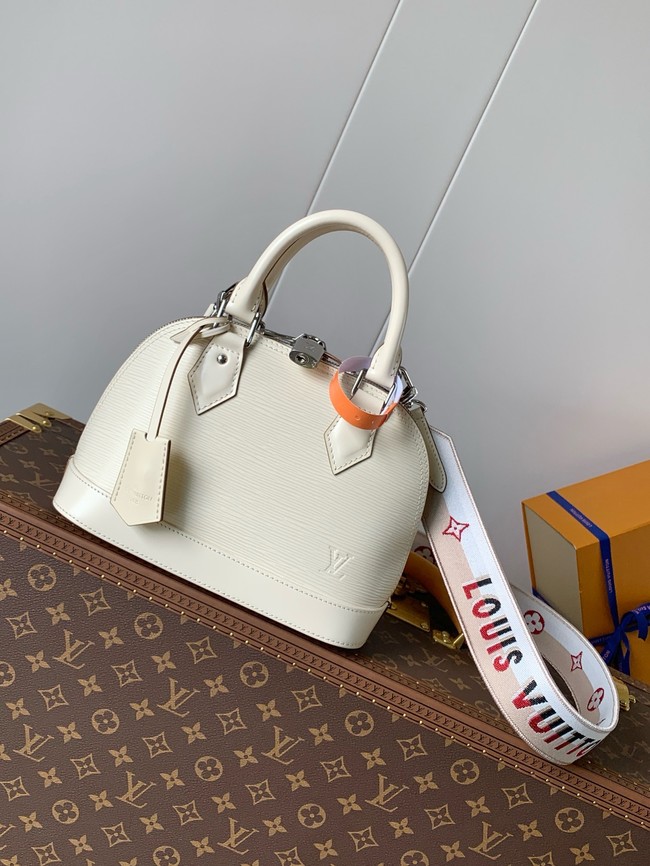 Louis Vuitton Alma BB M59217 white