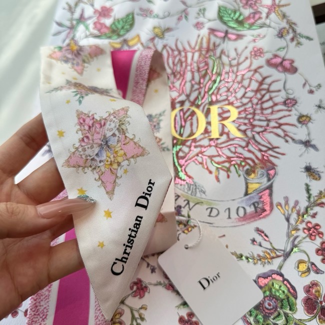 Dior Mitzah Scarf Silk Twill KY177