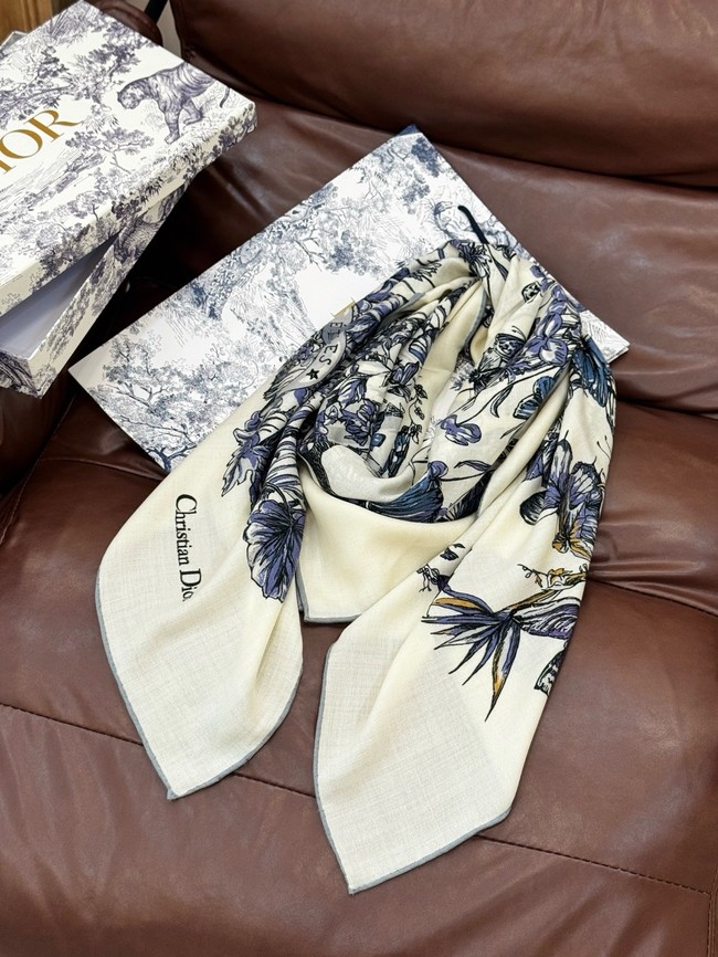 Dior Shawl Wool Silk and Cotton KY193