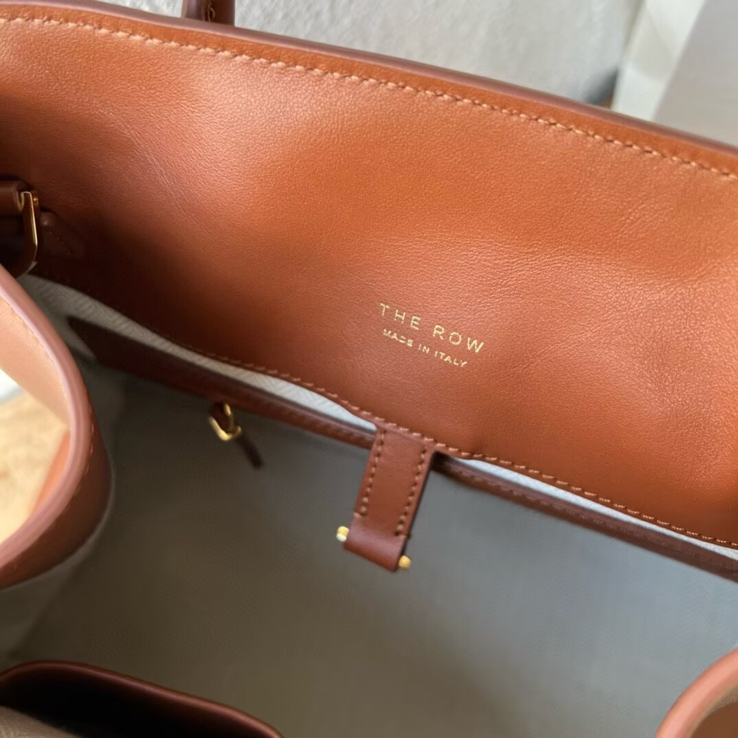 The Row Original Leather Handle Bag R70992 Brown The Row Original Leather Handle Bag R70992 Brown