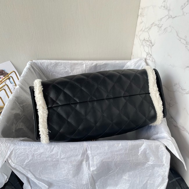 CHANEL 25 Small Handbag AS5293 black& Gold