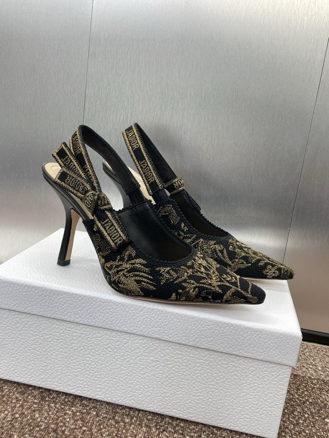 JAdior Slingback Pump Cotton Embroidered KCP867DQ-1