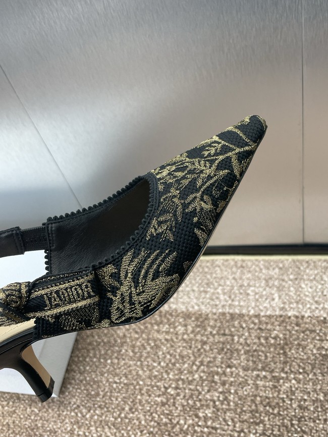 JAdior Slingback Pump Cotton Embroidered KCV367DLN-1
