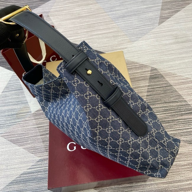 Gucci Beatrix large tote bag 850546 dark blue