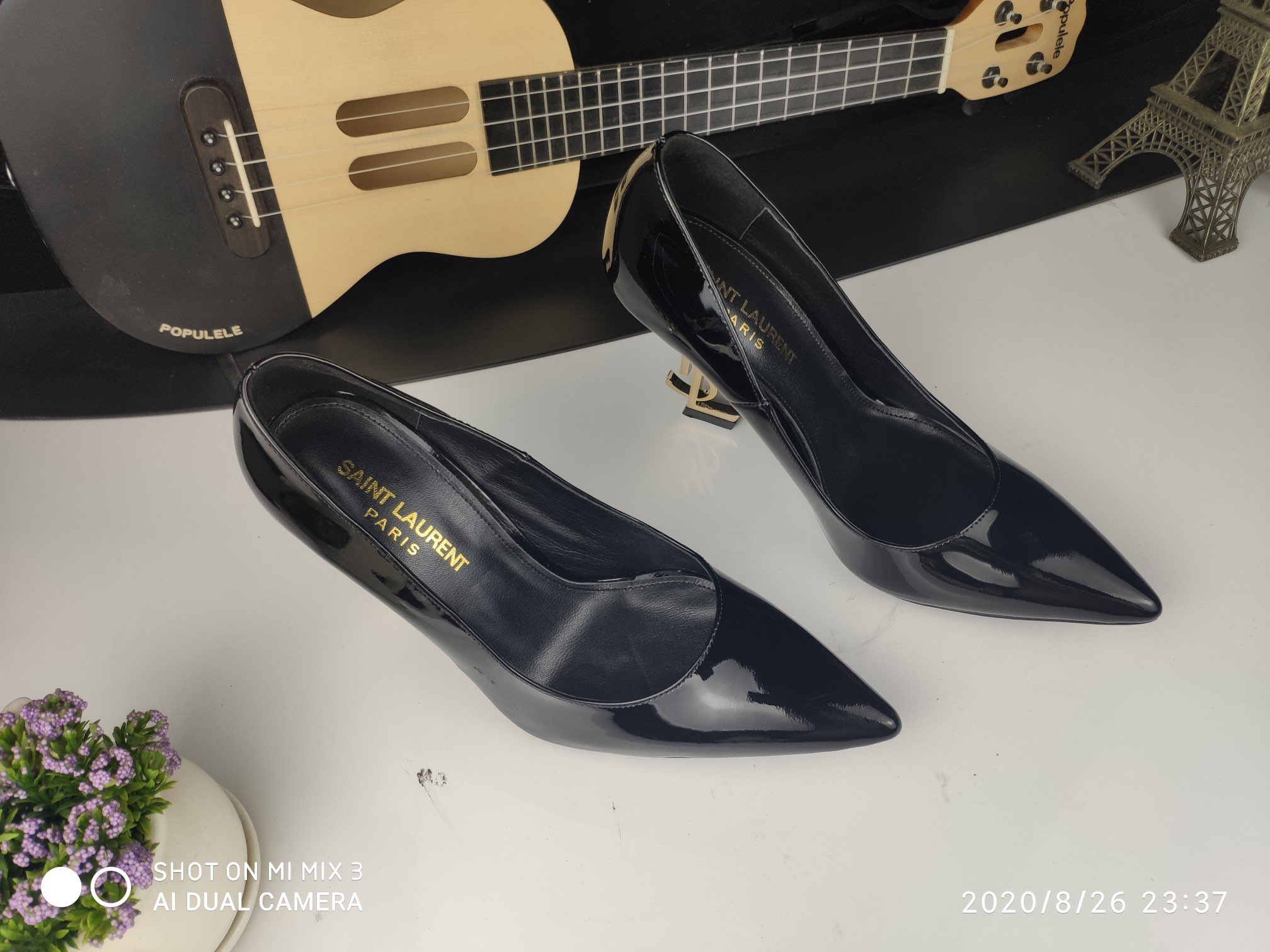 Yves Saint Laurent Shoes YSL 11CM Heel YSL6320 Black