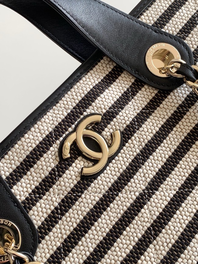 CHANEL Large Tote AS60074 black