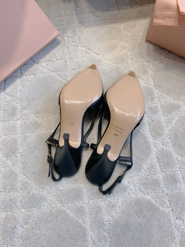 MIUMIU WOMENS Slingbacks Heel 8CM 55704-1