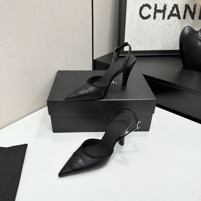 Chanel Slingbacks Iridescent Lambskin 55734-3