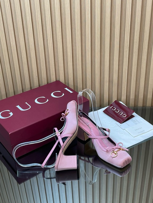 Gucci Womens slingback pump with Horsebit 66923-4