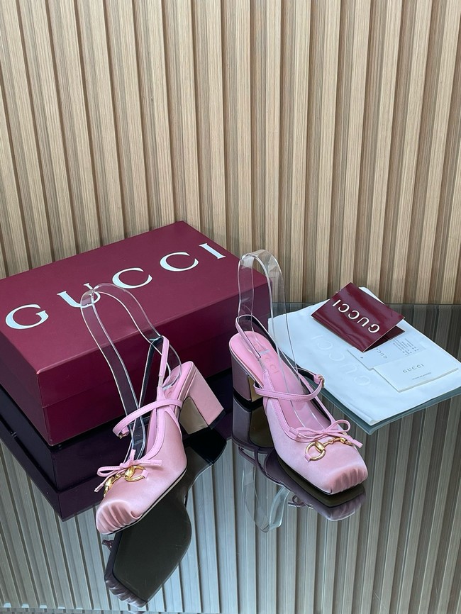 Gucci Womens slingback pump with Horsebit 66923-4