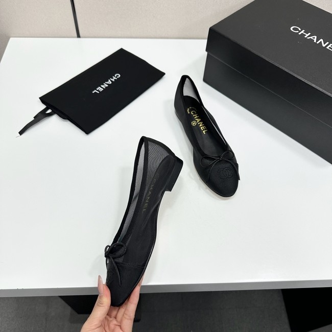 Chanel Ballet flats Mesh & Grosgrain G02819-1