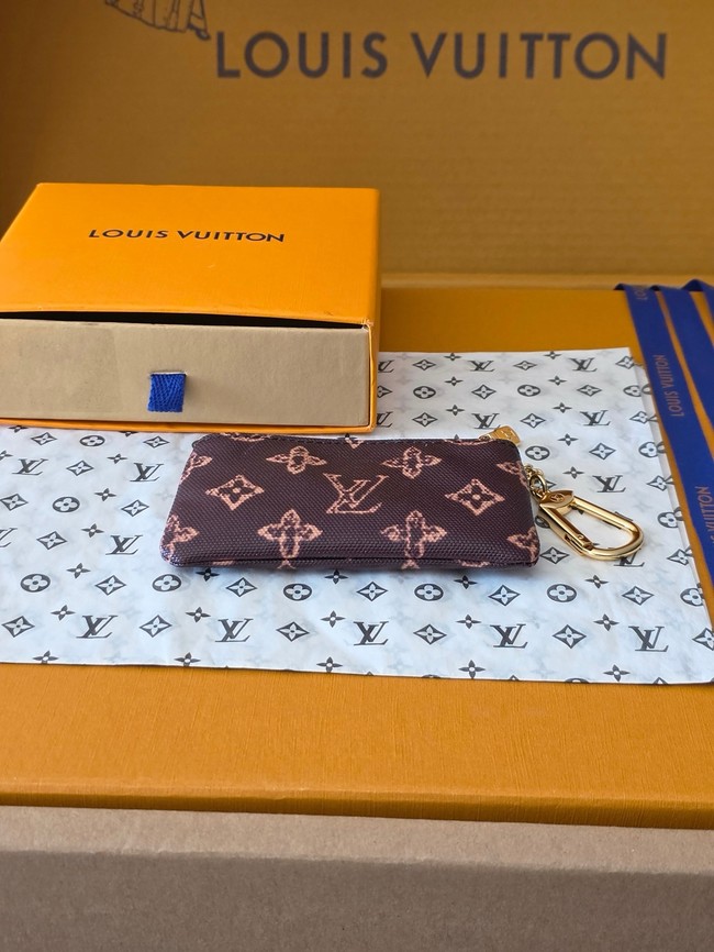 Louis Vuitton Key Pouch M27674 dark brown