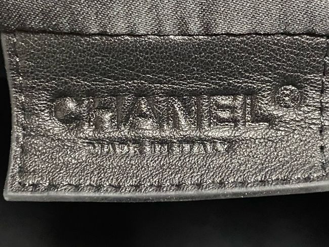 Chanel Large Suede Calfskin Zipped Pouch AP5267 brown