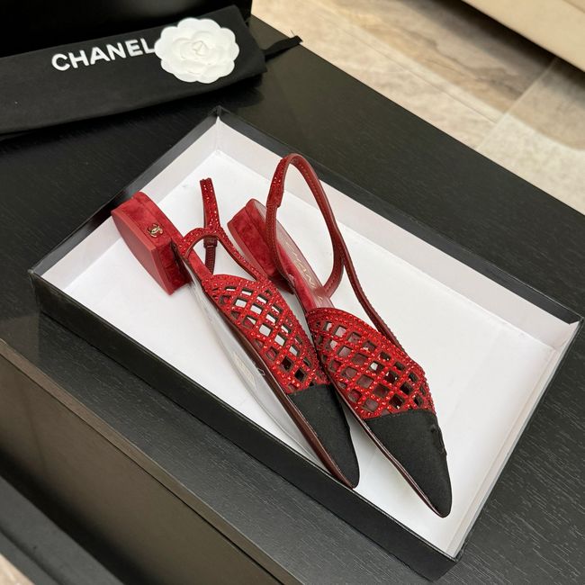 Chanel Slingbacks Lambskin 64110-2