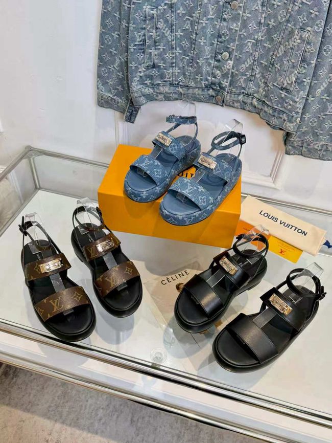 Louis Vuitton Nevada Comfort Sandal 64124-2
