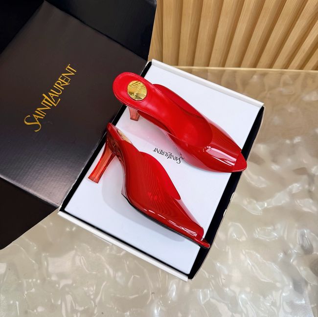 Saint Laurent SABRINA mules in TPU 64127-2