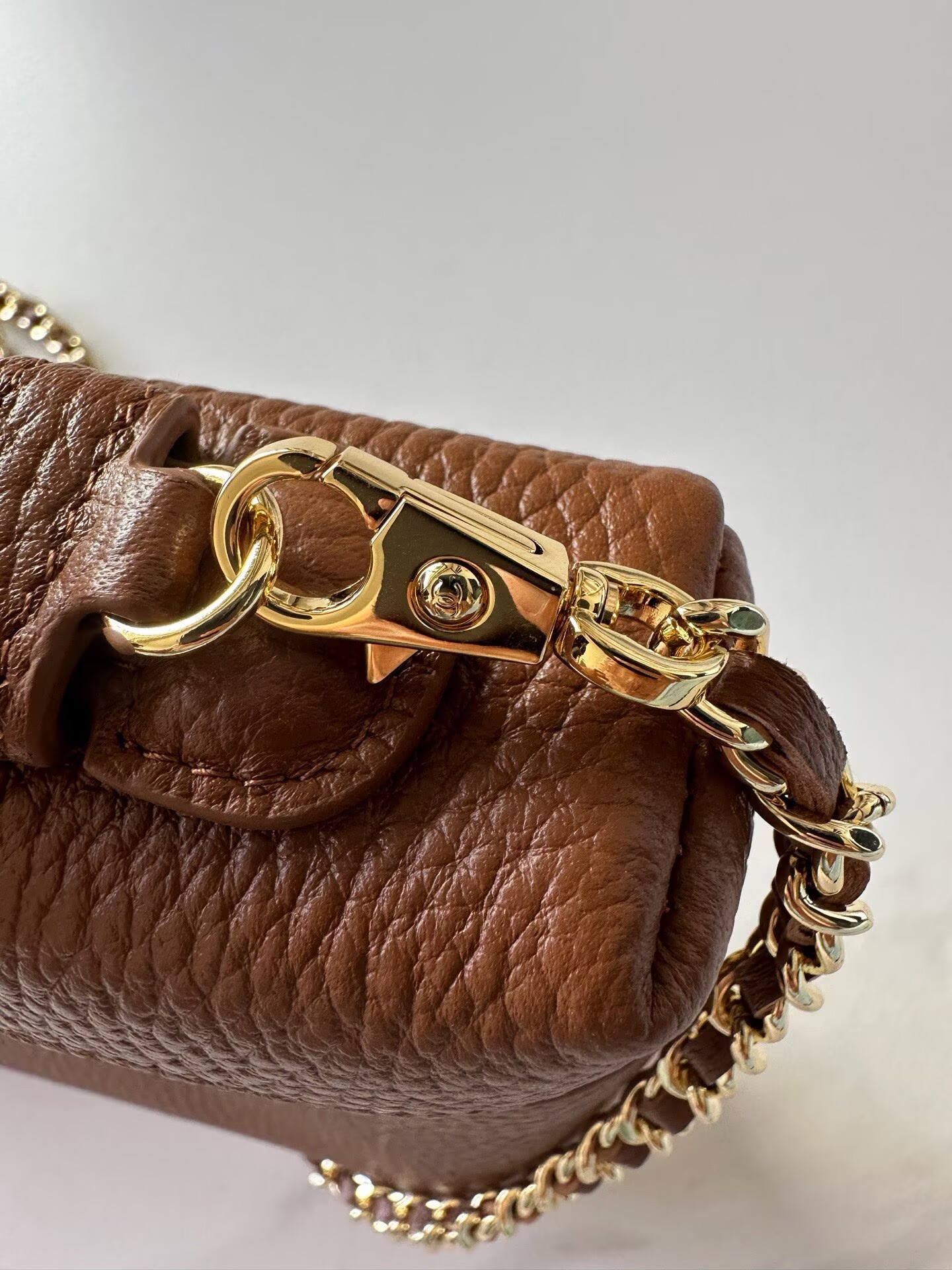 Chanel Large Vanity With Chain AP5347 Brown