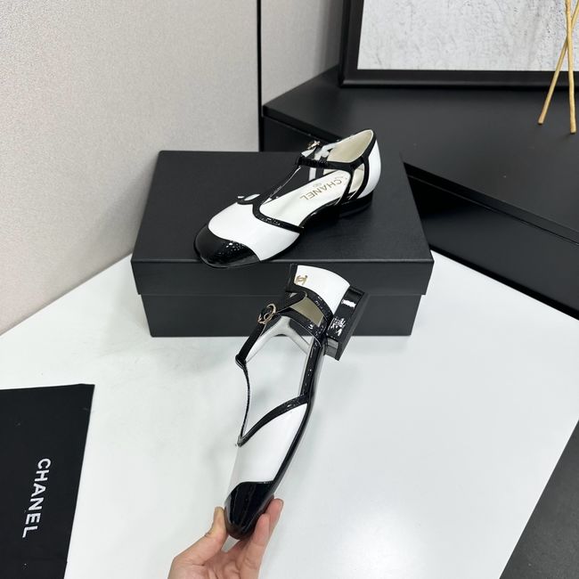 Chanel Mary Janes Lambskin 64151-6