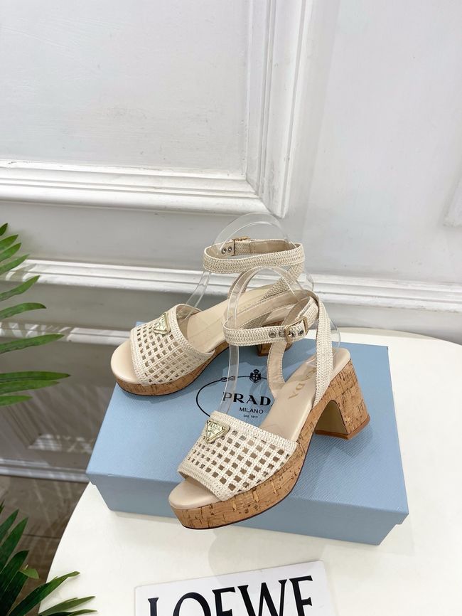 Prada Rubber platform sandals 1X267O-2