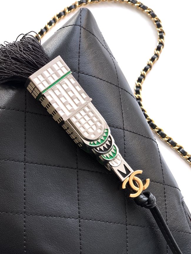 Chanel Shopping Bag AS6390 black