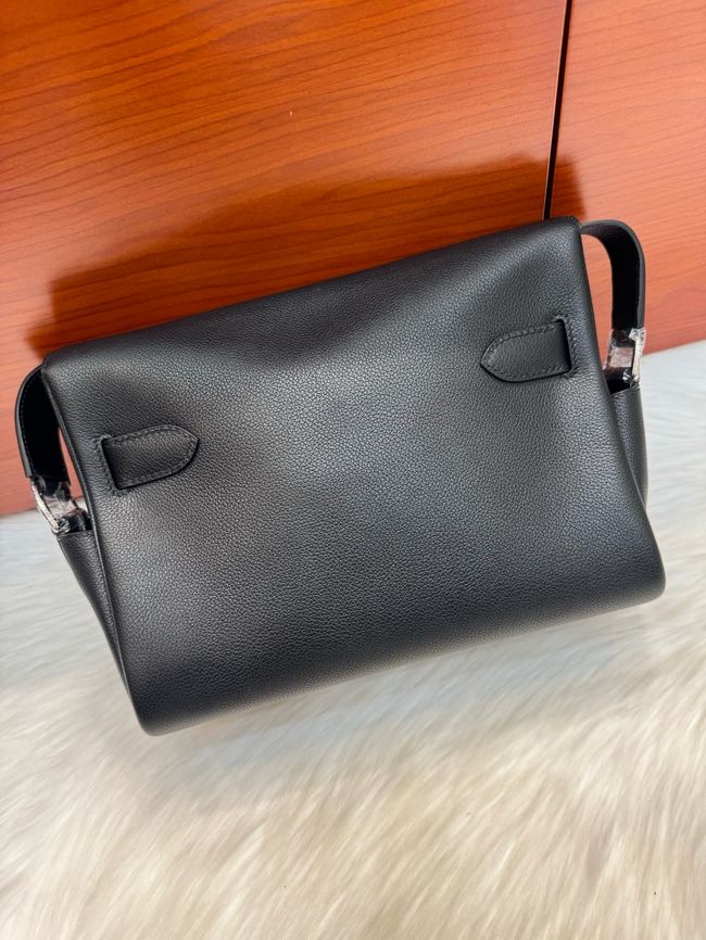 Hermes kelly messenger bag H08801 black