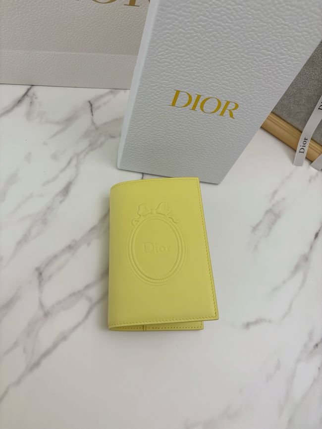 Dior Salon Passport Cover S3817O yellow