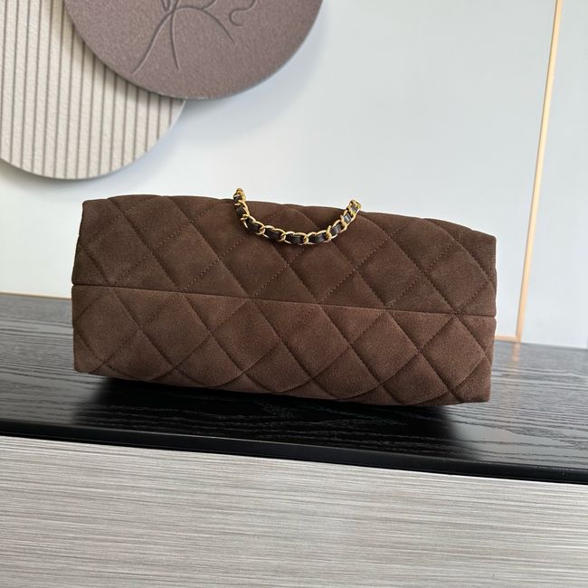 Chanel Clutch with chain AP5252 Dark Brown